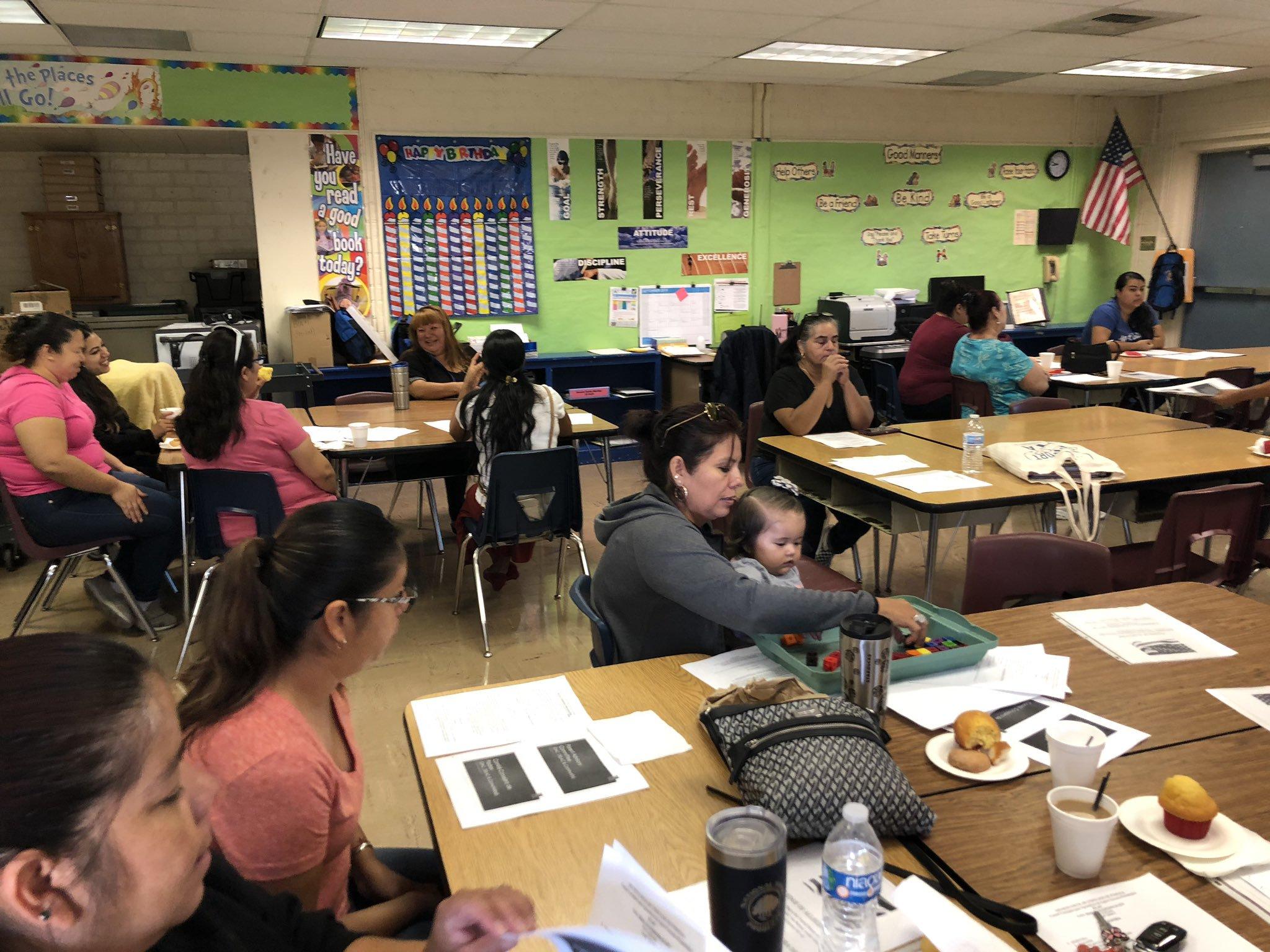 Philadelphia's ELAC meeting provides parents the support needed for reviewing reclassification criteria. #ALLmeansAll #proud2bepusd